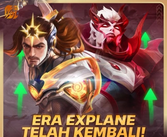 Ilustrasi karakter hero ML. [Instagram]